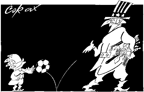 CORAX karikatura